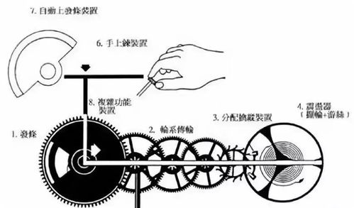 長知識 機械手表工作原理